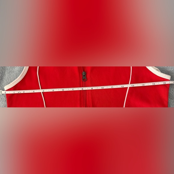 Lululemon: Women’s Sleeveless Full Zip-Up Top (ptp approx 16.5in) - Picture 11 of 12